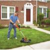 BLACK+DECKER Combination String Trimmer. Lawn Mower. and Edger. Cordless 3-in-1