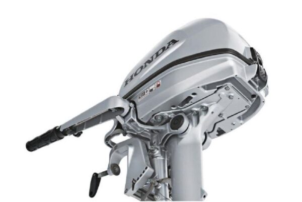 0628E83D-CB0E-78D5-128B-AF9C916B2EEE Honda Outboard Motor 5HP with Tiller Handle 20 Shaft
