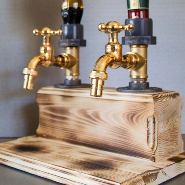 07140e7433cc334d2b9222000d9ef800.jpg Whiskey wood Dispenser/Handmade Wooden Alcohol Dispenser