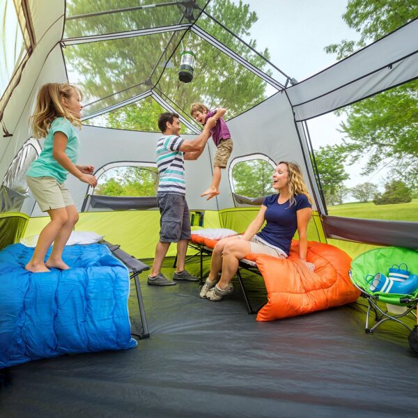 08C2A37F-A154-7D25-86D8-A5C3D157655B.jpg Core 9 Person Instant Cabin Tent - 14' x 9'. Green (40008)