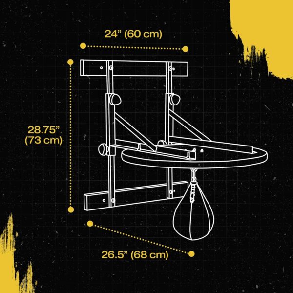 09FE44CD-F65E-D2B8-464E-84D5238D1D1A.jpg Speed Bag. Speed Bags for Boxing. Speed Bag Platform. Boxing Speed Bag. Speed Bag Boxing. Speedbag. Speed Punching Bag. Speed Bag Mount. Wall Mount Kit. Adjustable Height. Black Swivel Speed Ball