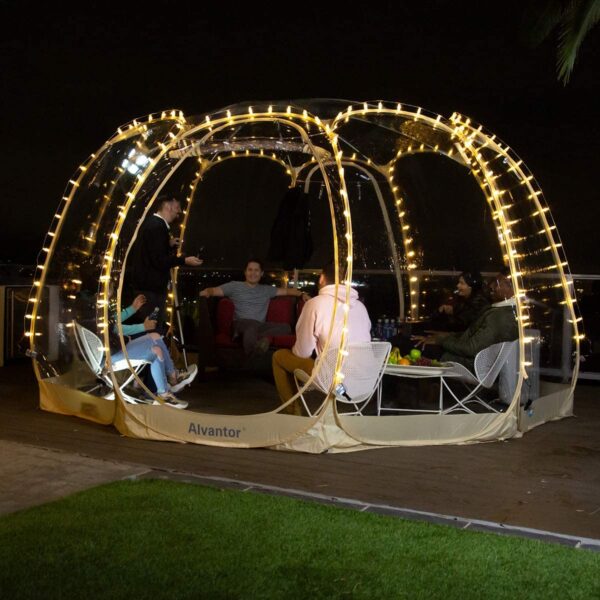 0A034C9D-7266-F414-BAF5-99FBEBBEA1C2.jpg Bubble Tent Pop Up Gazebo. 8-10 Person Igloo Dome Garden Patio Canopy Shelter