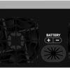 Xijia 3600W Hybrid Pure Sine Wave Power Inverter with 120A MPPT Solar Charger .dc 24V to ac 110v 60HZ Solar Converter for Home.Car ＆Cabin (DC24V(Range20V-30V) 3600VA)