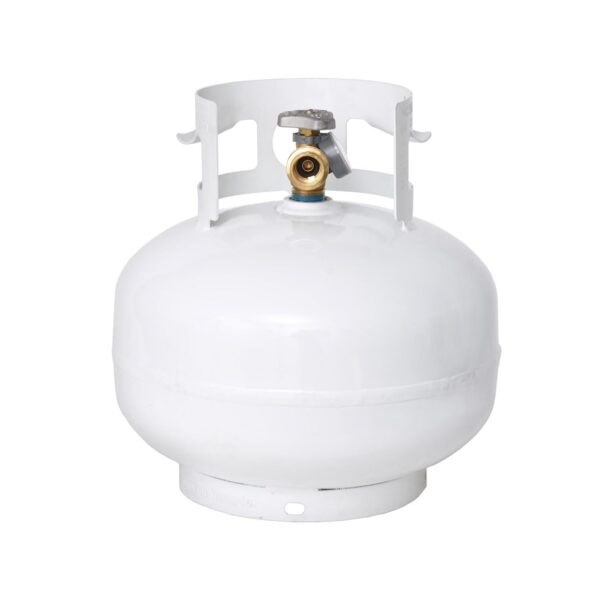 0AB1712D-B7FA-5EF6-0F52-95AAE3DEC078 Flame King 11 lb Steel Empty LP Tank with Gauge