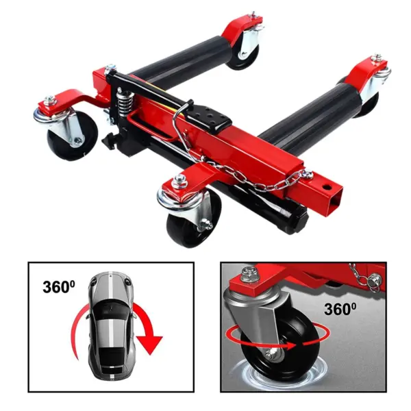 0AC17060-3DEC-D23F-DFCB-E8F9586C2B36.webp 1500lb HYDRAULIC Positioning Car Wheel Dolly Jack Lift Auto Vehicle Moving Hoist