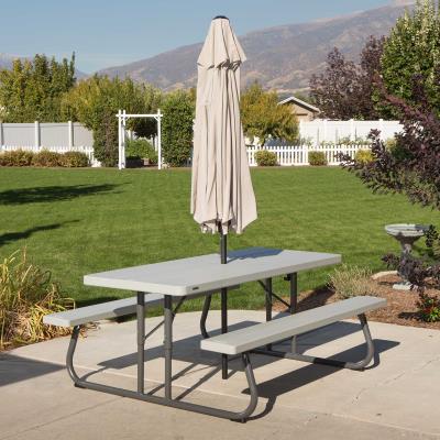 0AC61677-5D72-AD6B-BDE9-EFEB26C90D9D.jpg 6-Foot Classic Folding Picnic Table 48