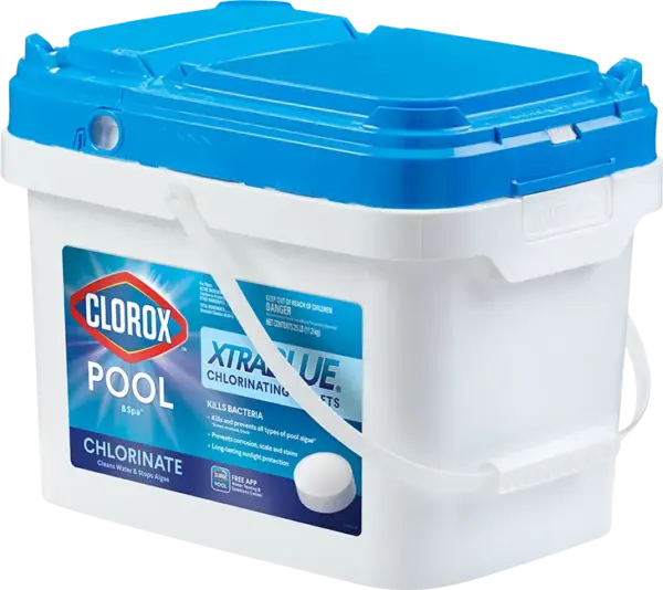 Clorox Pool&Spa XtraBlue 3′′ Chlorinating Tablets for Swimming Pools. 25lb