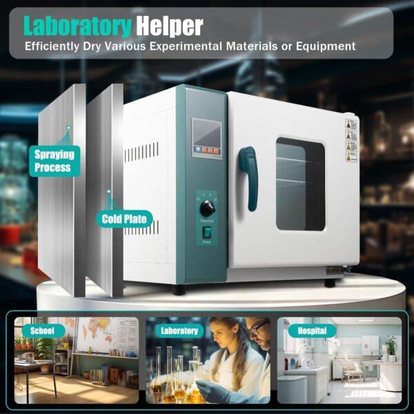 0C0A7D3C-539A-8E70-EF5C-74C3F9C1D481.jpg 110V 1000W Horizontal Electric Blast Drying Oven 45L/12Gal Lab Forced Air Convection Drying Oven with Intelligent Temperature Controller for Industrial. Schools. Research Institutes