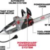 Oregon CS1500 18-inch 15 Amp Self-Sharpening Corded Electric Chainsaw. with Integrated Self-Sharpening System (PowerSharp). 2-Year Warranty. 120V. Grey. Black