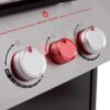 E-335 3 Burner Liquid Propane Grill Deep Ocean Blue