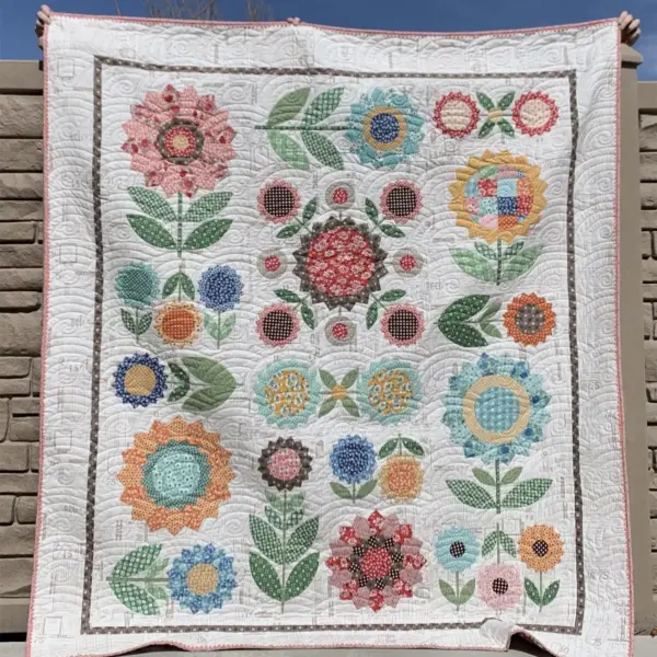 0c5bd74c637a11132db63e7352e46a53.webp Sunflower Quilt Template Set