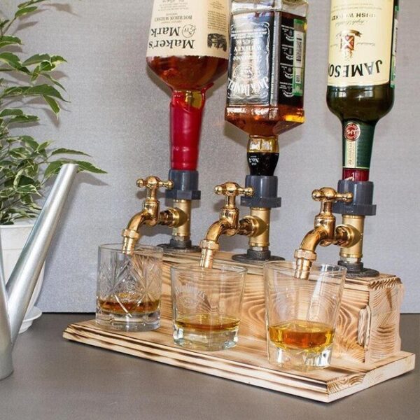 0d439e0c74a2a11055259571f3596dd4.jpg Whiskey wood Dispenser/Handmade Wooden Alcohol Dispenser