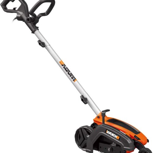 WORX WG896 12 Amp 7.5 Inch Electric Lawn Edger & Trencher. Orange and Black