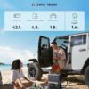 Anker SOLIX C1000 Portable Power Station with 200W Solar Panel. 1800W Solar Generator. 1056wh LFP (LiFePO4) Battery. 6 AC Outlets. Up to 2400W for Home. Power Outages. and Outdoor Camping