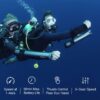 Subnado Twin Engine Handle Bracket+ Subnado Underwater Scooter 2 Packs with 2 handgrips. 2 Arm Mount Kits. 2 Accessories Mount Rings