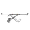 AC9946 Universal Mobile Miter Saw Stand with Mounting Braces