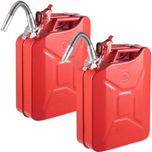 VEVOR Jerry Fuel Can with Flexible Spout System. 5.3 Gallon/20 L