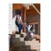 AC9946 Universal Mobile Miter Saw Stand with Mounting Braces