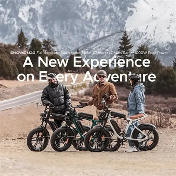 AKEZ Electric Bike for Adults – 1000W 28mph Moped Ebike with 48V 13A Removable Battery. Up to 94 Miles All Terrain Off Road E-Bike with 20*4.0′′ Fat Tire.Full Suspension.7-Speed UL Certified