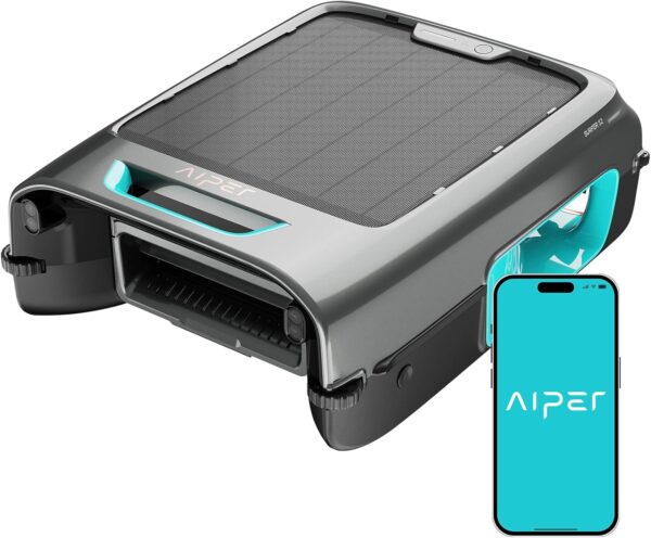 19E49ABE-2D9A-E4F1-4319-6E5A0E9DB853.jpg AIPER Surfer S2 Solar Pool Skimmer with APP Support. 24/7 Cleaning. Dual Charging Modes. Smart Obstacle Avoidance. Ideal for All Swimming Pool Types