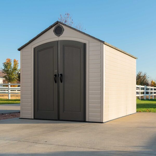 21a434016c3441f59047accac6f8cf1a Lifetime 8 Ft. x 10 Ft. Outdoor Storage Shed