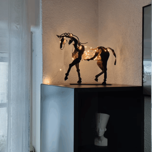 Horse sculpture "Adonis"