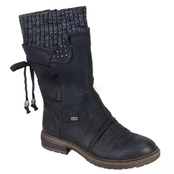23fb5b2c7f62313535a0ff7580f29a3e.jpeg Women's Winter Warm Back Lace Up Snow Boots