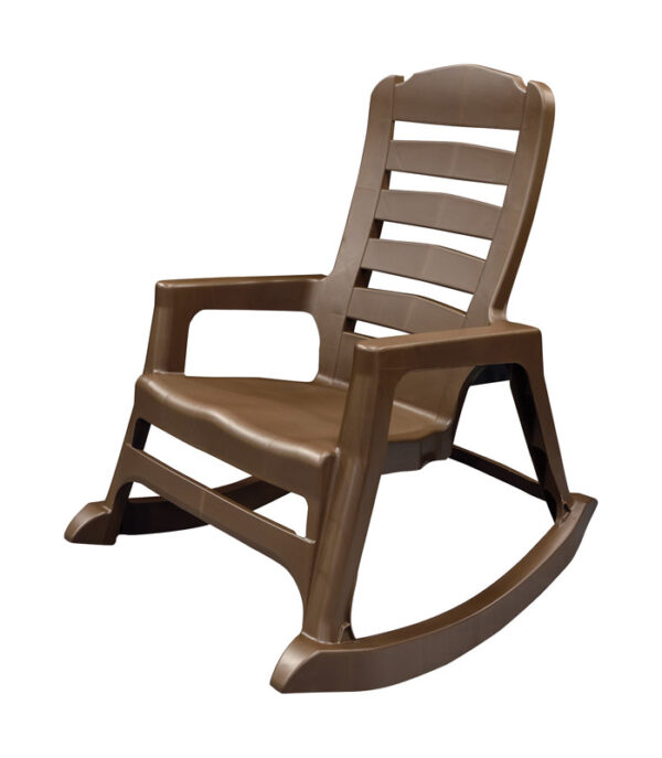24BE62E7-352D-C2C3-954E-A8C7391CFE81.jpg Adams Big Easy Earth Brown Polypropylene Frame Rocking Chair