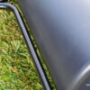 Agri-Fab 45-0604 18" x 48" Tow Behind Poly Lawn Roller 550 lbs Weight with Water. Poly Drum and Steel Frame. with Plug. Designed for Lawn and Garden Tractors