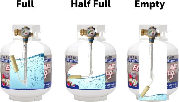 27ED1903-CEB2-859E-419A-656FB89D7FC6.jpg Pound Steel Propane Tank Cylinder with OPD Valve and Built-in Gauge. 20 lb Vertical-Flame King