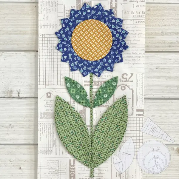 29dbab484fc1beaf080188ca55ecf819.webp Sunflower Quilt Template Set