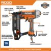 6 Gal. Portable Electric Pancake Air Compressor w/ 18GA Brad Nailer. 16GA Straight Finish Nailer. & 18GA Finish Stapler R69603FK