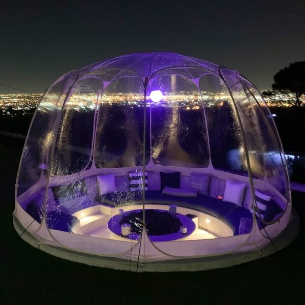2CE5D718-F357-0FAF-235A-7D32673D73E7.jpg Bubble Tent Pop Up Gazebo. 8-10 Person Igloo Dome Garden Patio Canopy Shelter