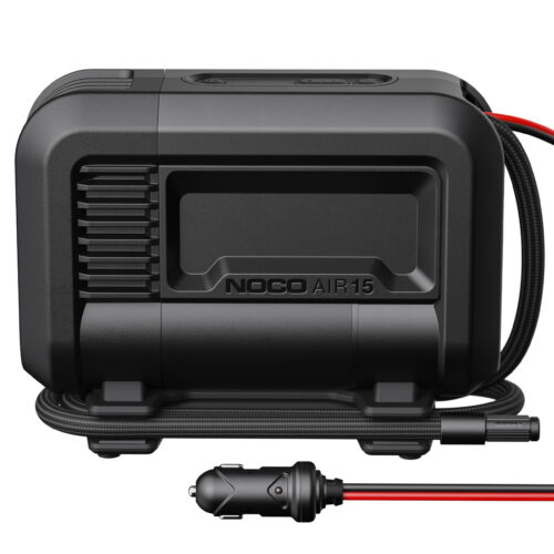 UltraFast 15A Tire Inflator. 12V Portable Air Compressor Pump. Rated at 80 PSI. Inflates Tires from 0-40 PSI in 2.9 Minutes with a Digital Gauge. Smart Pressure and Auto-Shutoff