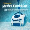 Dolphin Nautilus CC Plus Wi-Fi Automatic Robotic Pool Vacuum Cleaner. Always Cleaning. Never Charging. with Wall Climbing Scrubber Brush. Ideal for In-Ground Pools up to 50 FT in Length