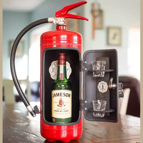 2d7bc615f91bde46659d0dc993cfb8ba.webp Fire Extinguisher "My Cave My Rules" Mini Can Bar Set Personalized Gift For Men