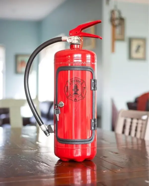 304ce14ae74d3e325229557bdbeda967.webp Fire Extinguisher "My Cave My Rules" Mini Can Bar Set Personalized Gift For Men