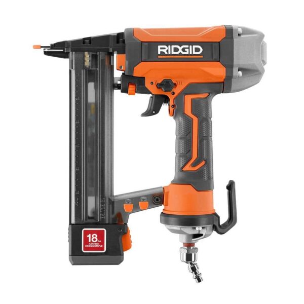 6 Gal. Portable Electric Pancake Air Compressor w/ 18GA Brad Nailer. 16GA Straight Finish Nailer. & 18GA Finish Stapler R69603FK