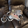 Wall Bursting Velociraptor Decorations