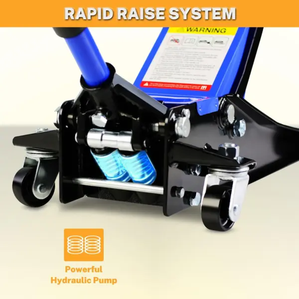 39209546-E006-5DA8-5A5A-63149F41D4BD.webp 4-Ton Floor Jack. Low Profile Car Jack. Heavy-Duty Trolley Jack Car Lift with Dual Pump Pistons. Lifting Range 4"-21". 8000LBS