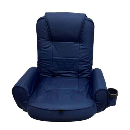 WEST MARINE High-Back Portable Seat with Armrests & Pockets, UV-Resistant, Water-Repellent Fabric