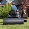 Agri-Fab 45-0604 18" x 48" Tow Behind Poly Lawn Roller 550 lbs Weight with Water. Poly Drum and Steel Frame. with Plug. Designed for Lawn and Garden Tractors