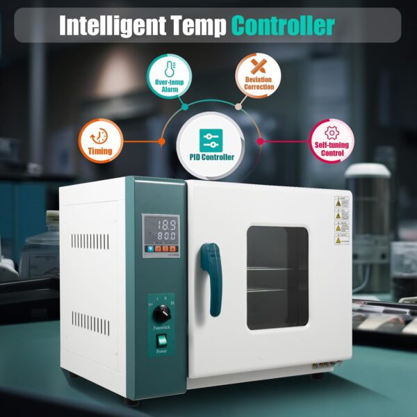 3AA41367-5631-52CB-0B2A-0E81AA79162E.jpg 110V 1000W Horizontal Electric Blast Drying Oven 45L/12Gal Lab Forced Air Convection Drying Oven with Intelligent Temperature Controller for Industrial. Schools. Research Institutes
