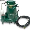 Waste-Mate 267-0001 Sewage Pump. 1/2 HP Automatic – Heavy-Duty Submersible Sewage. Effluent or Dewatering Pump