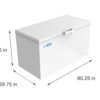 KoolMore 60 in. Commercial Chest Freezer 16 Cu ft.