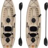 Lifetime 90806 Tamarack Angler 100 Fishing Kayak C 2 Pack (Paddles Included)