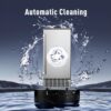 Commercial Under Counter Ice Maker Machine. 80Lbs/Day with 24lbs Ice Storage. Built-in Drain Pump/Automatic Cleaning/Timing Setting/Smart LCD Panel. Ideal for Both Home and Commercial Use