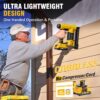 Alloyman 18 Gauge Nail Gun Battery Powered. 2 in 1 Cordless Brad Nailer/Electric Stapler with 2.0Ah Battery and Charger.1000pcs Nails and 500pcs Staples Included for Home Improvement & Woodworking