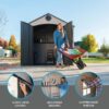 Lifetime 8 Ft. x 10 Ft. Outdoor Storage Shed