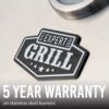 5-Burner Propane Gas Grill with Side Burner